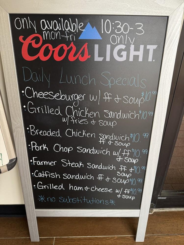 Village Garden Family Restaurant - Menu Scan 1